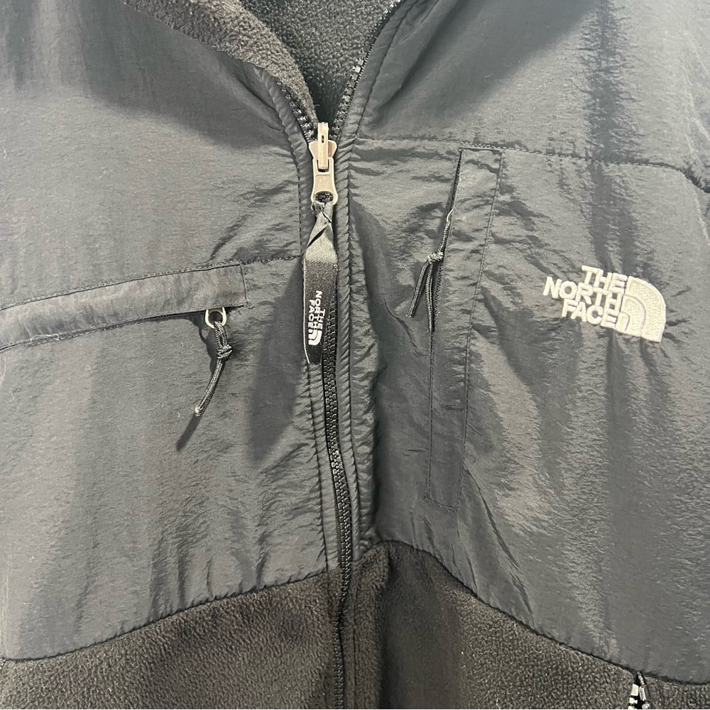 The North Face Denali Fleece Jacket Men’s L – Black – Full Zip – Classic Style - Picture 3 of 8